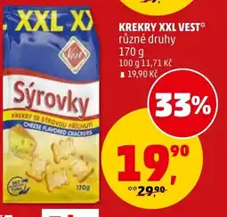 Penny Market Krekry xxl vest nabídka