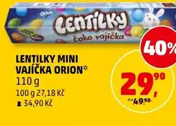 Penny Market Lentilky mini vajíčka orion nabídka