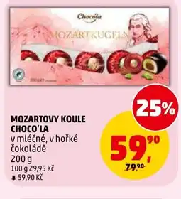 Penny Market Mozartovy koule choco'la nabídka