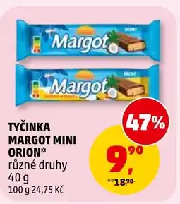 Penny Market Tyčinka margot mini orion nabídka