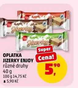 Penny Market Oplatka jizerky enjoy nabídka