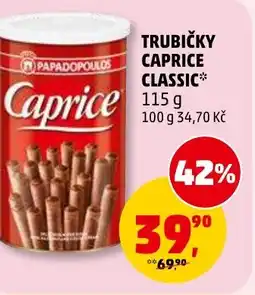Penny Market Trubičky caprice classic nabídka