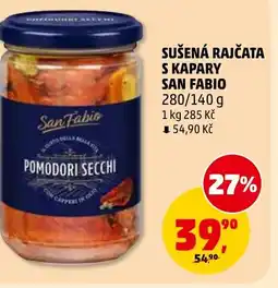Penny Market Sušená rajčata s kapary san fabio nabídka