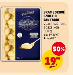 Penny Market Bramborové gnocchi san fabio s parmezánem, s bazalkou nabídka