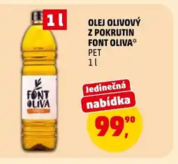 Penny Market Olej olivový z pokrutin font oliva nabídka