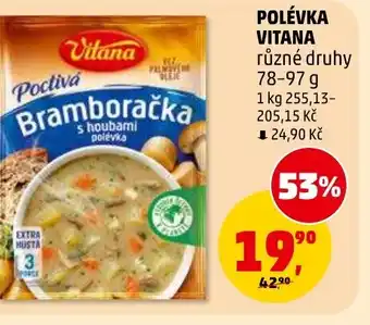 Penny Market Polévka vitana nabídka