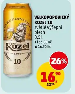 Penny Market Velkopopovický kozel 10 nabídka