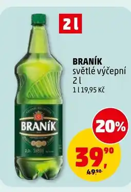 Penny Market Braník světlé výčepní nabídka