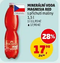 Penny Market Minerální voda magnesia red nabídka