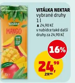 Penny Market Vitálka nektar nabídka