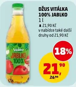 Penny Market Džus vitálka 100% jablko nabídka