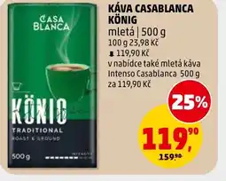 Penny Market Káva casablanca könig mletá nabídka