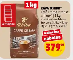 Penny Market Káva tchibo café crema intense, zrnková nabídka