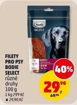 Penny Market Filety pro psy bodie select nabídka