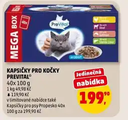 Penny Market Kapsičky pro kočky prevital nabídka