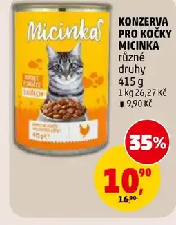 Penny Market Konzerva pro kočky micinka nabídka