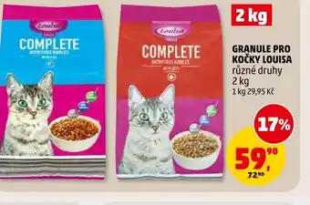 Penny Market Granule pro kočky louisa nabídka