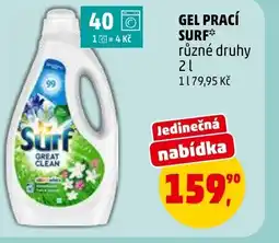 Penny Market Gel prací surf nabídka