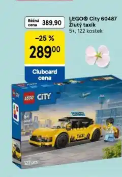 Tesco Lego city žlutý taxík nabídka