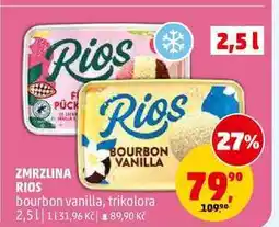 Penny Market ZMRZLINA RIOS bourbon vanilla nabídka