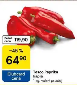 Tesco Tesco Paprika kapia, 1 kg, volný prodej nabídka
