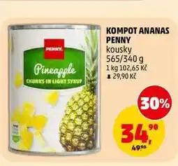Penny Market KOMPOT ANANAS PENNY nabídka