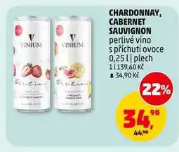 Penny Market CHARDONNAY perlivé víno s příchutí ovoce nabídka