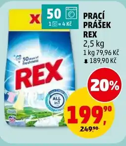 Penny Market Prací prášek rex nabídka