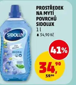 Penny Market Prostředek na mytí povrchů sidolux nabídka