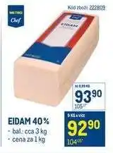 Makro Eidam 40 % nabídka