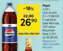 Tesco Pepsi nabídka