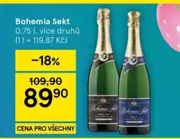 Tesco Bohemia Sekt nabídka