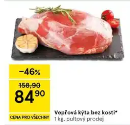 Tesco Vepřová kýta bez kosti nabídka