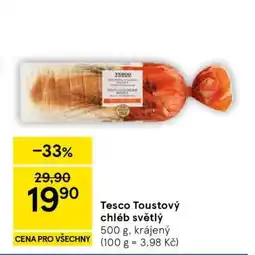 Tesco Tesco Toustový chléb světlý nabídka