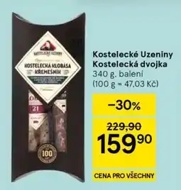 Tesco KOSTELECKÉ UZENINY Kostelecká dvojka nabídka