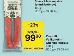 Tesco Krahulík Velikonoční Chorizo klobása nabídka
