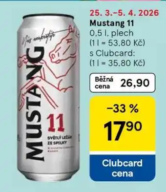 Tesco Mustang 11 nabídka