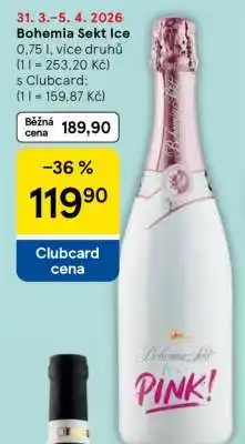 Tesco Bohemia Sekt ICE nabídka