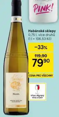 Tesco Habánské sklepy nabídka