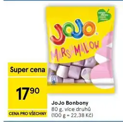 Tesco JOJO bonbony nabídka