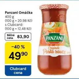 Tesco Panzani Omáčka nabídka