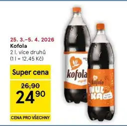 Tesco Kofola nabídka