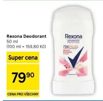 Tesco Rexona deodorant nabídka