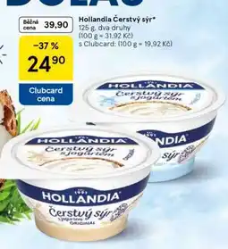 Tesco Hollandia Čerstvý sýr nabídka