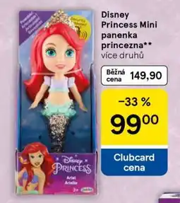 Tesco Disney Princess Mini panenka princezna nabídka