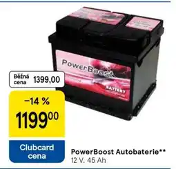 Tesco Powerboost Autobaterie nabídka