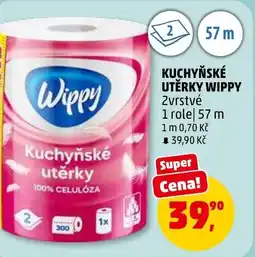 Penny Market Kuchyňské utěrky wippy 2vrstvé nabídka
