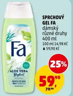 Penny Market Sprchový gel fa dámský nabídka