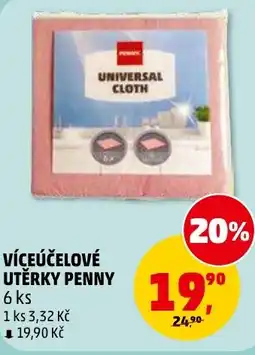 Penny Market Víceúčelové utěrky penny nabídka