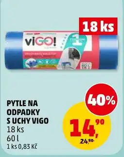 Penny Market Pytle na odpadky s uchy vigo nabídka